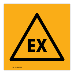 Advarsel klistremerke: EX