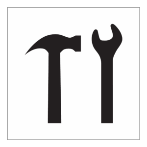 Informasjonsskilt: Teknisk rom