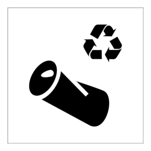 Informasjonsskilt: Resirkulering pant
